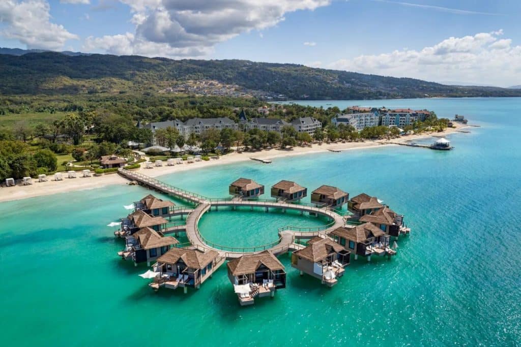 Sandals South Coast Jamaica Overwater Bungalow Villas