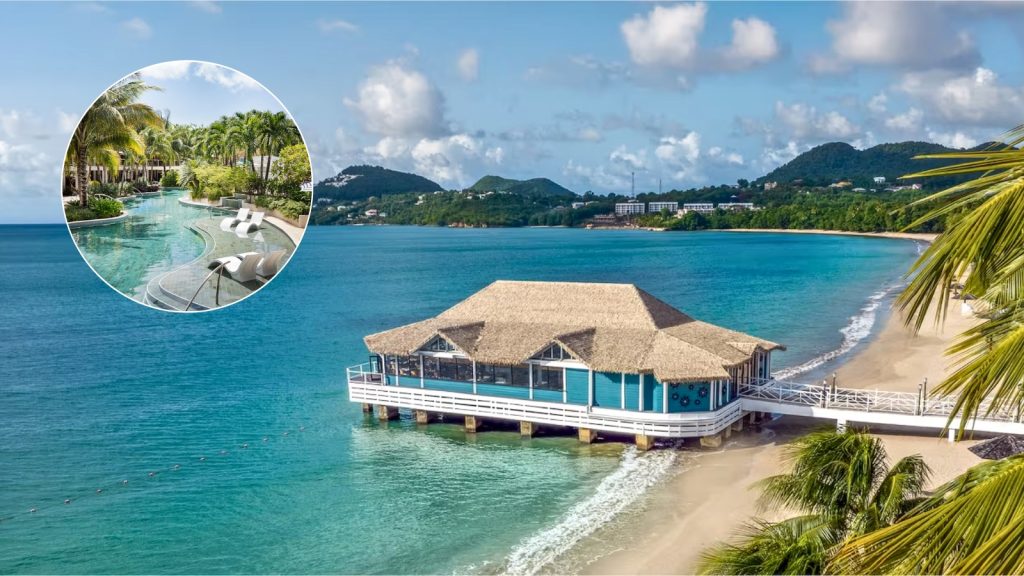 Sandals Halcyon Beach Resort St Lucia