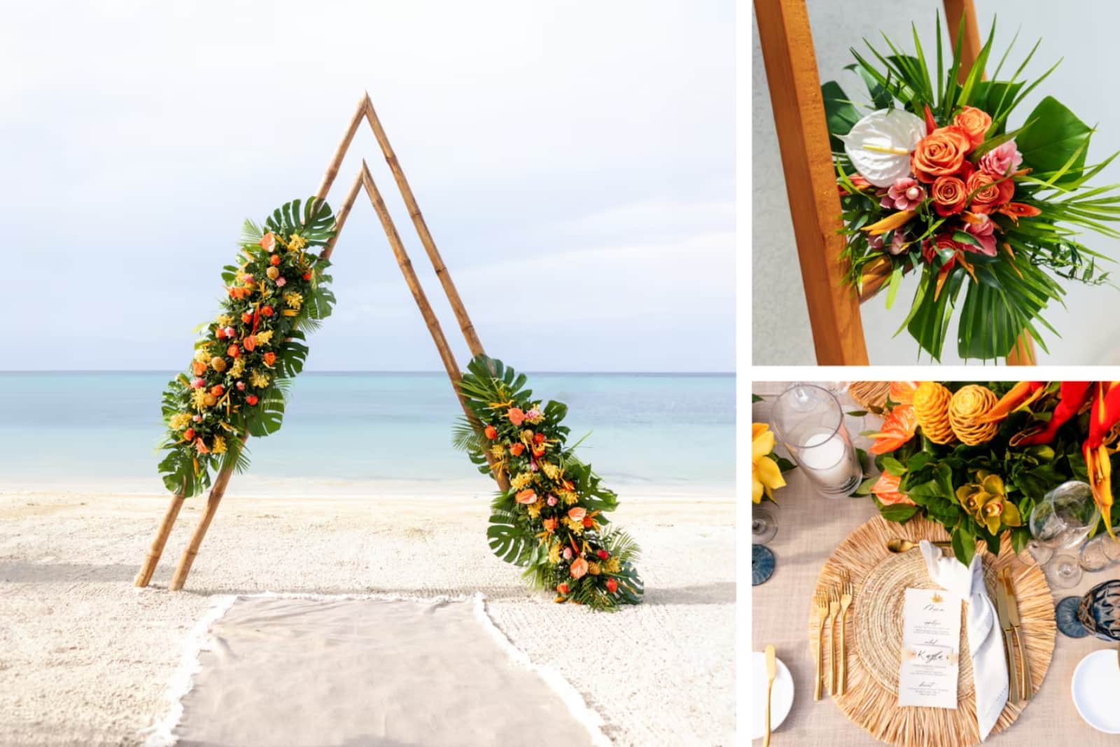 Sandals Wedding Inspiration _ Jamaica Tropical Hues