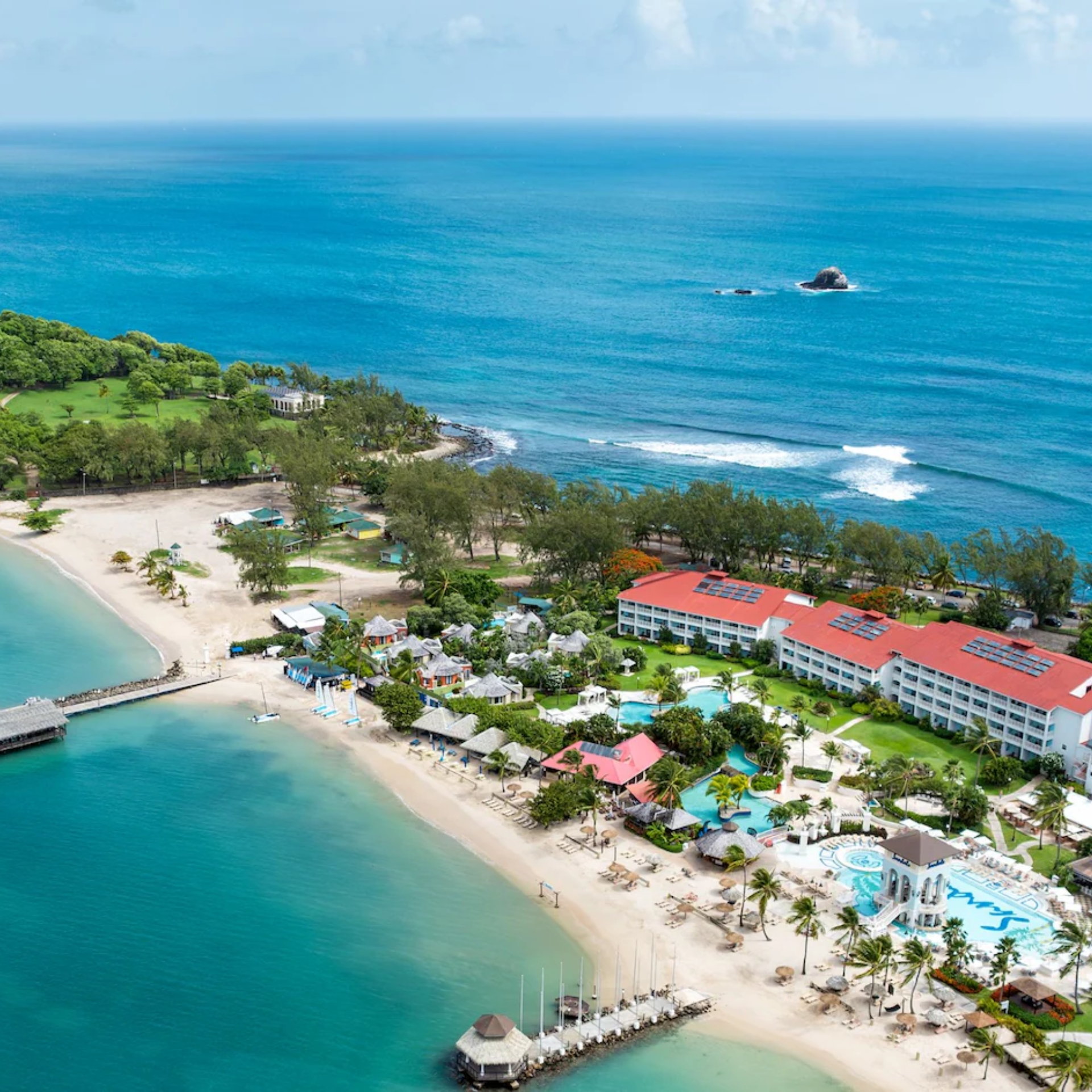 Sandals Grande St Lucian Swim Up Suite Overview