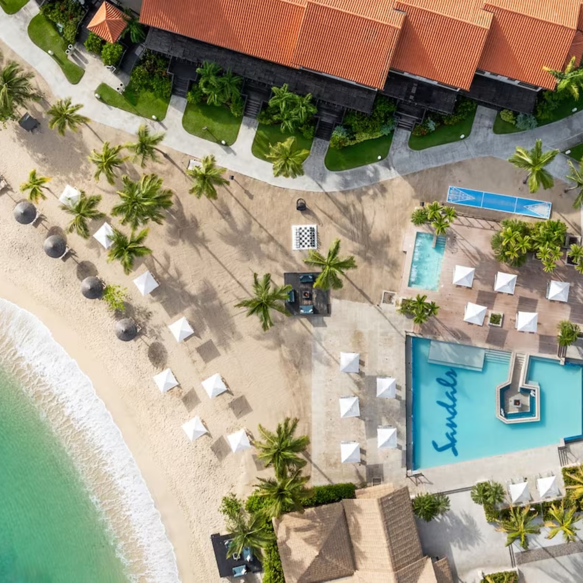 Sandals Grenada Swim Up Suite Beach