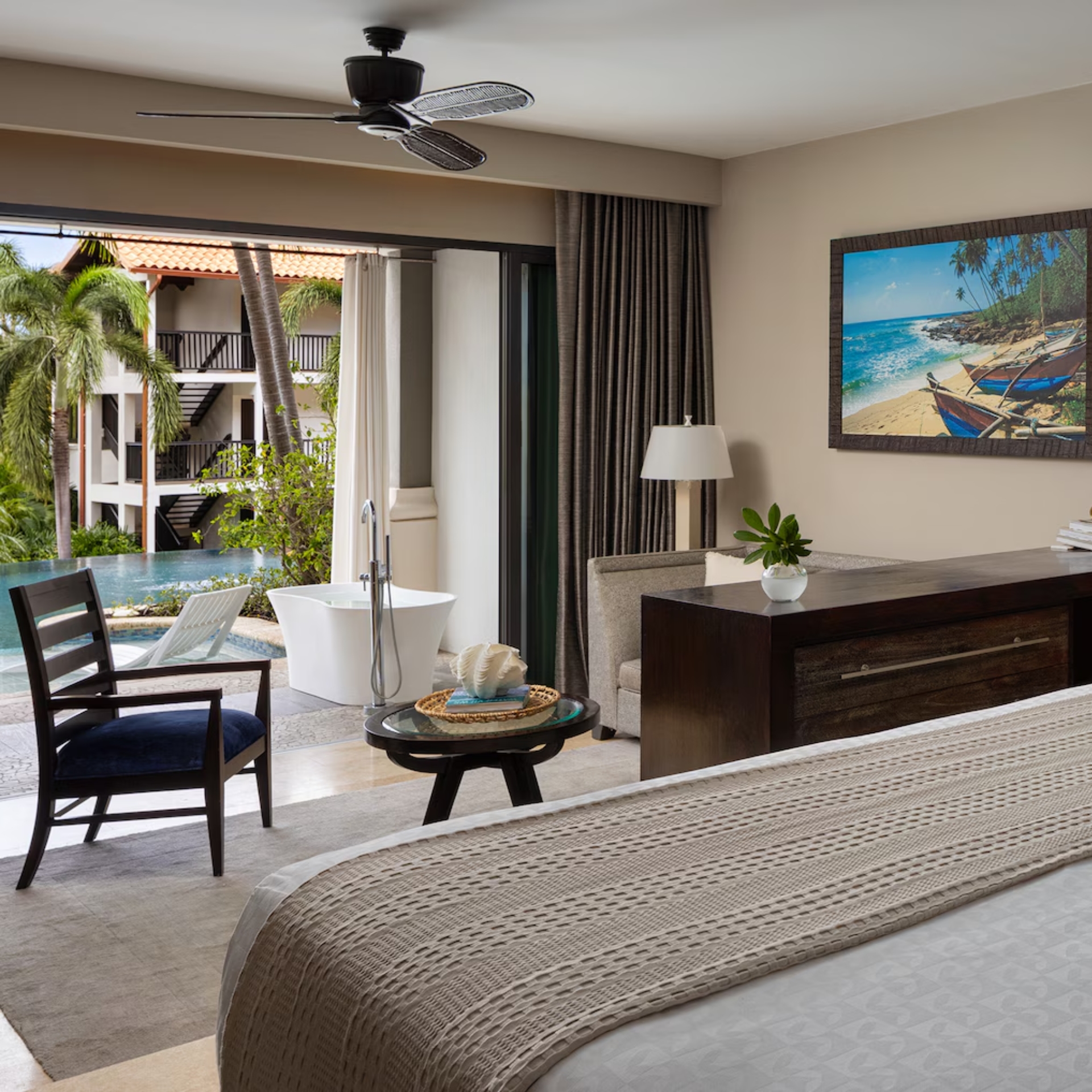 Sandals Grenada Swim Up Suite Bedroom