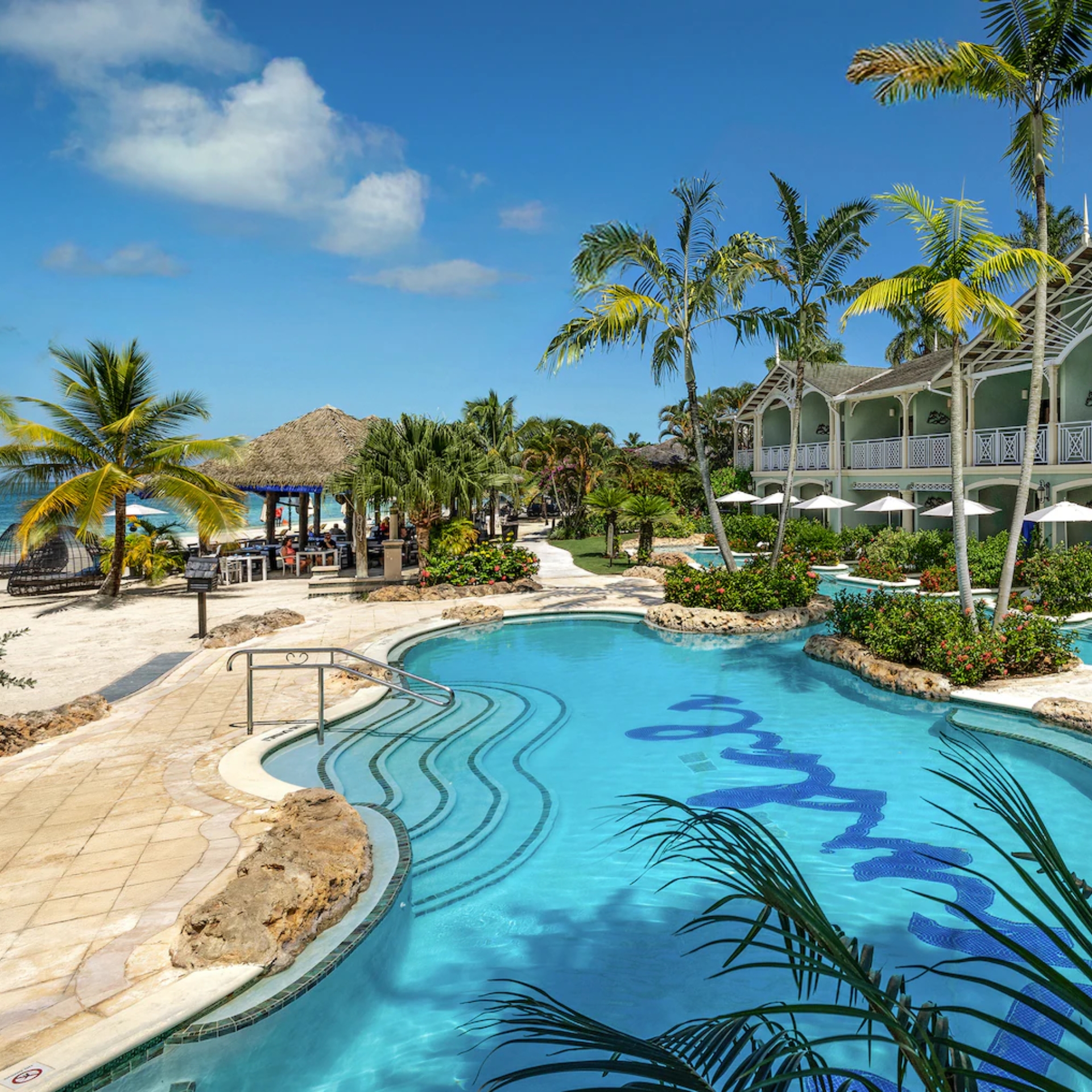 Sandals Negril Swim Up Suite Pool (1)