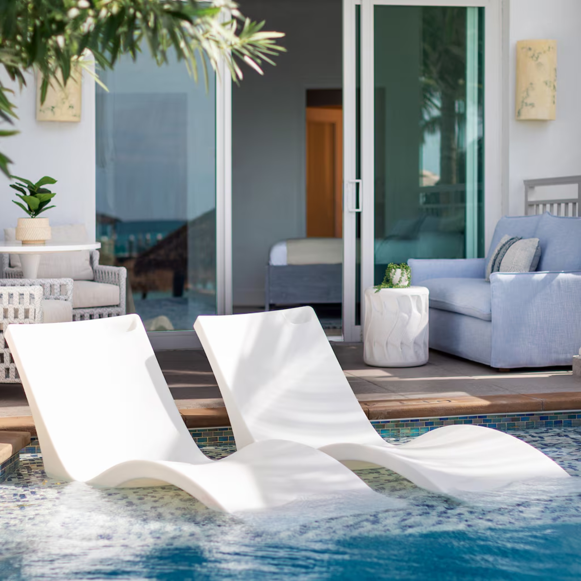 Sandals Royal Bahamian Swim Up Suite Patio