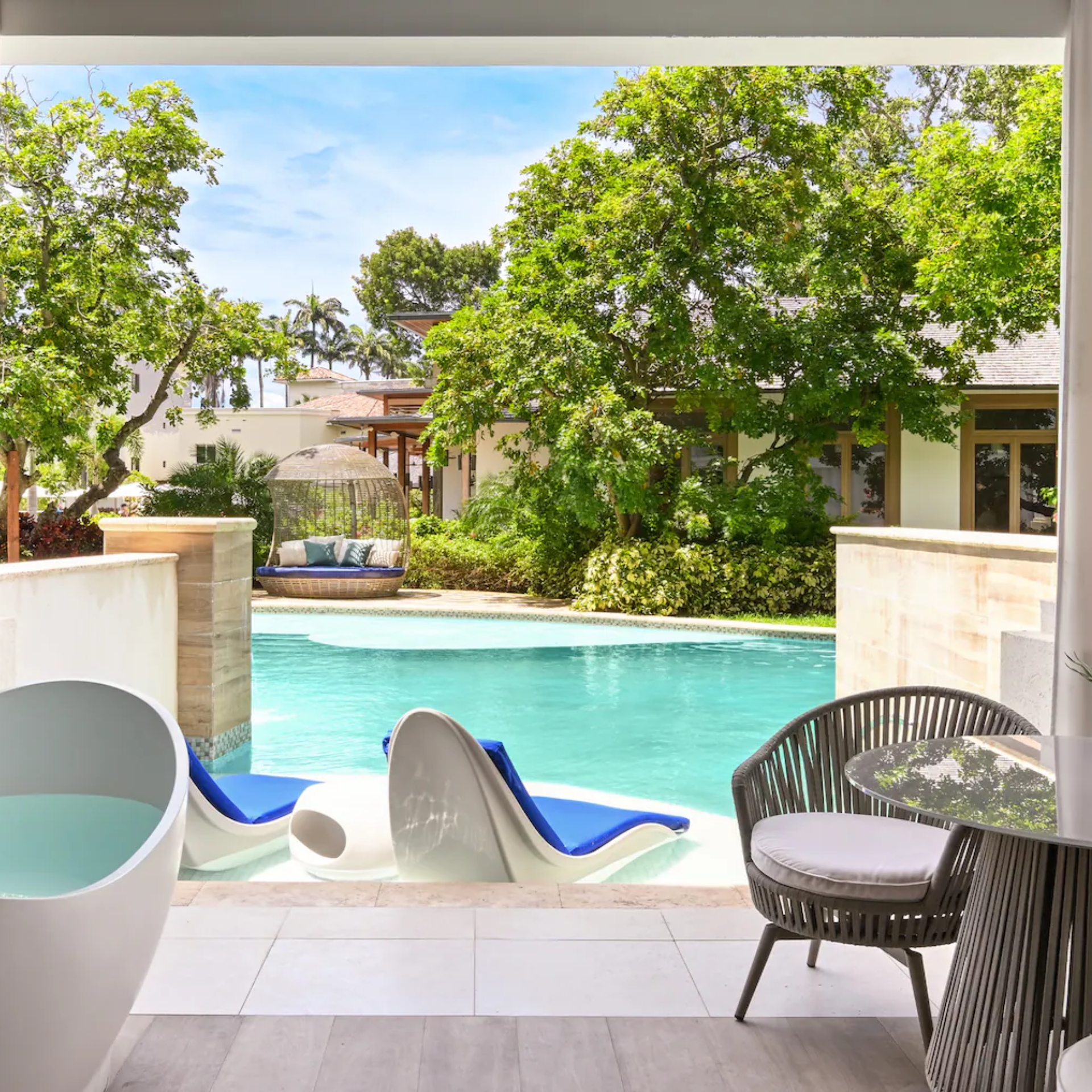 Sandals Royal Barbados Swim Up Suite Pool