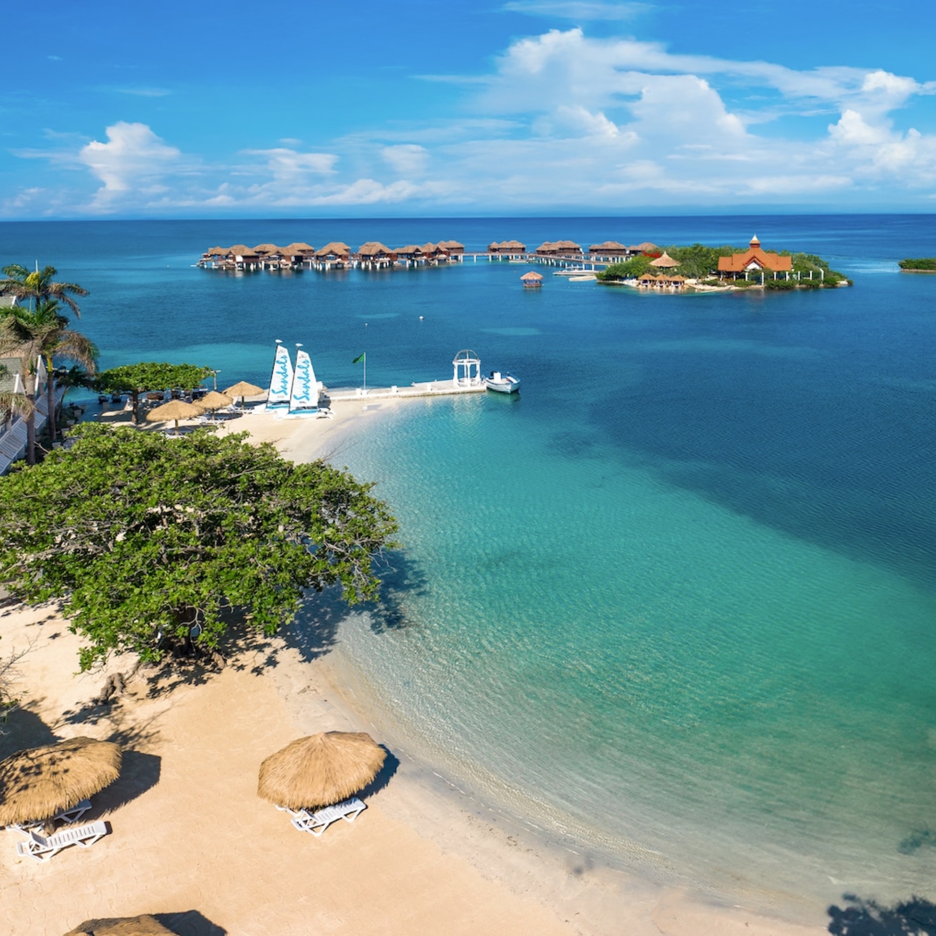 Sandals Royal Caribbean Resort Swim Up Suite Beach
