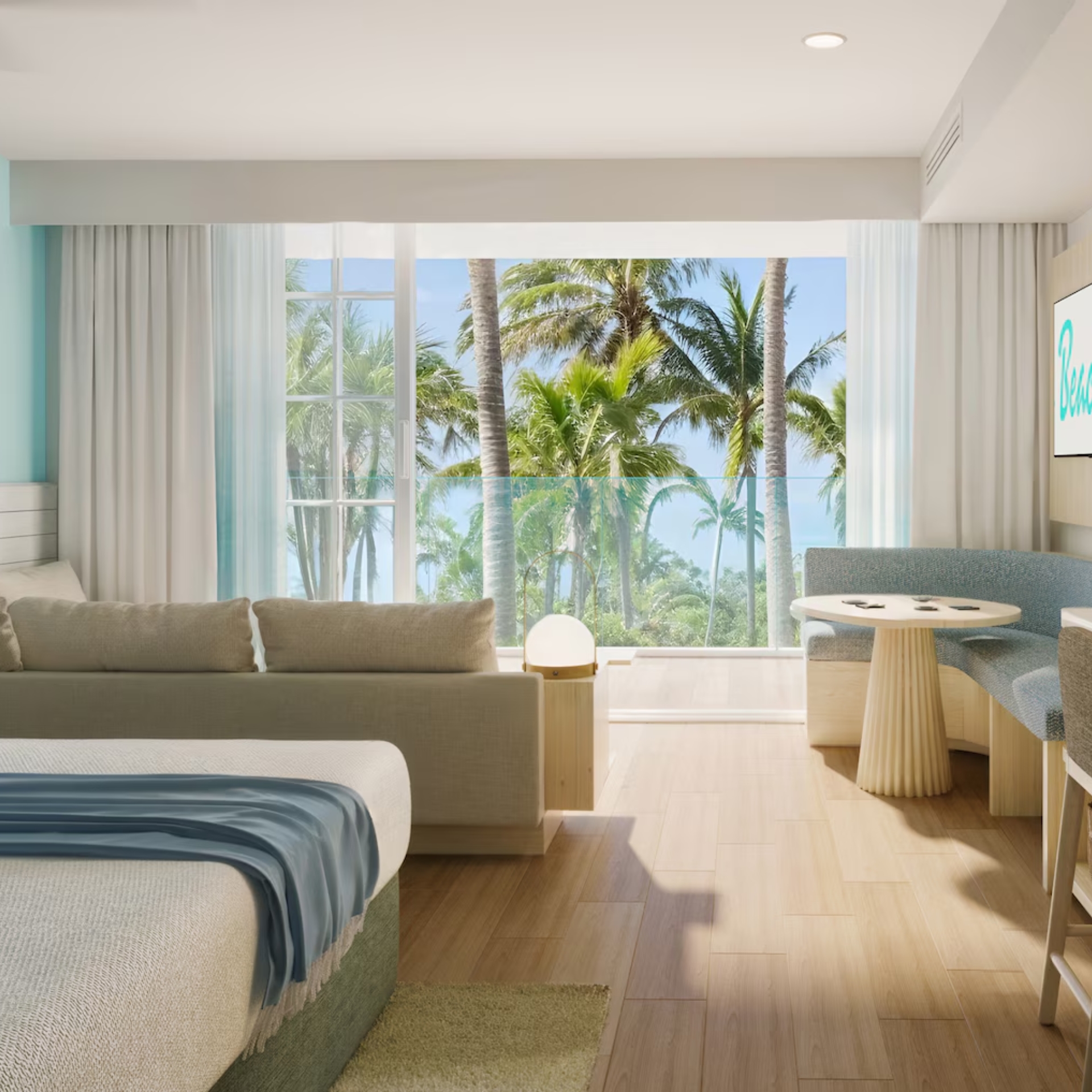 Beaches Turks And Caicos 777 Treasure Beach Concierge Suite Bedroom