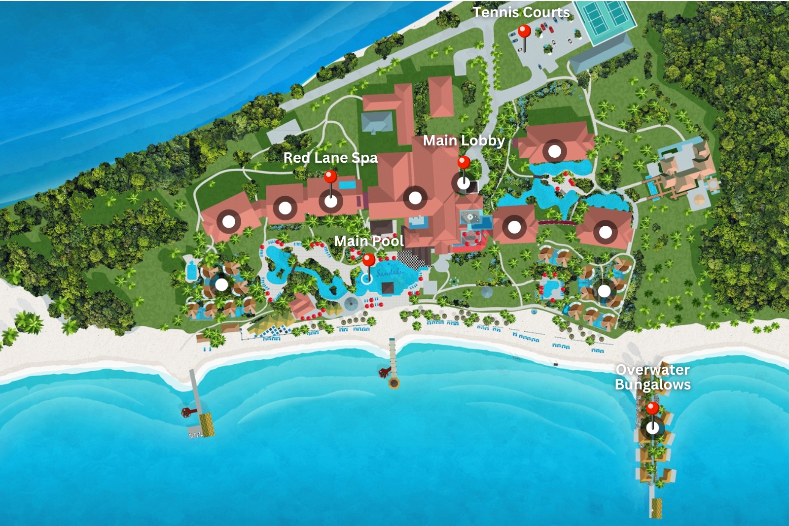 Sandals Grande Saint Lucian Resort Map Sandals Grande Saint Lucian Resort Map PDF