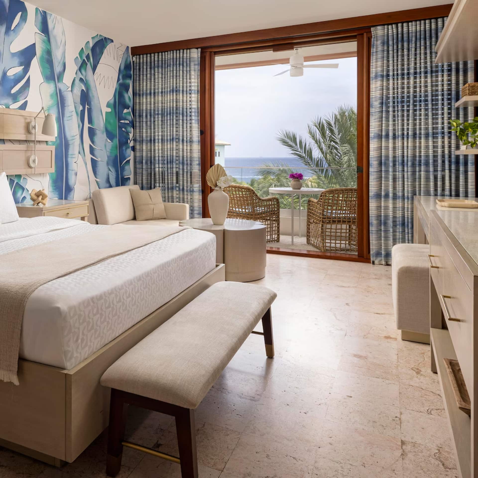 Sandals Royal Curacao 777 Carisia Club Partial Oceanview Bedroom