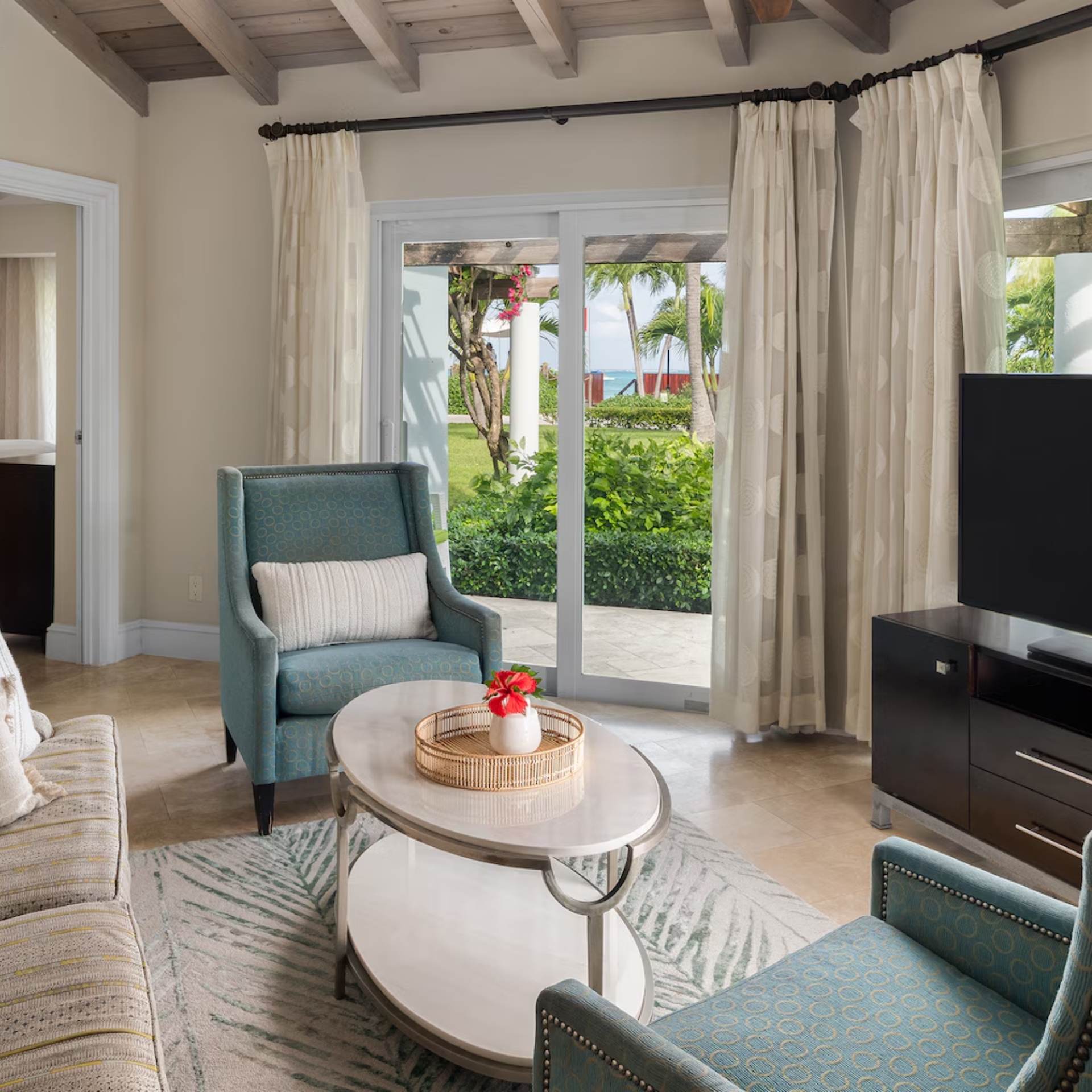 Beaches Negril 777 Seaside Butler Villa Living Room