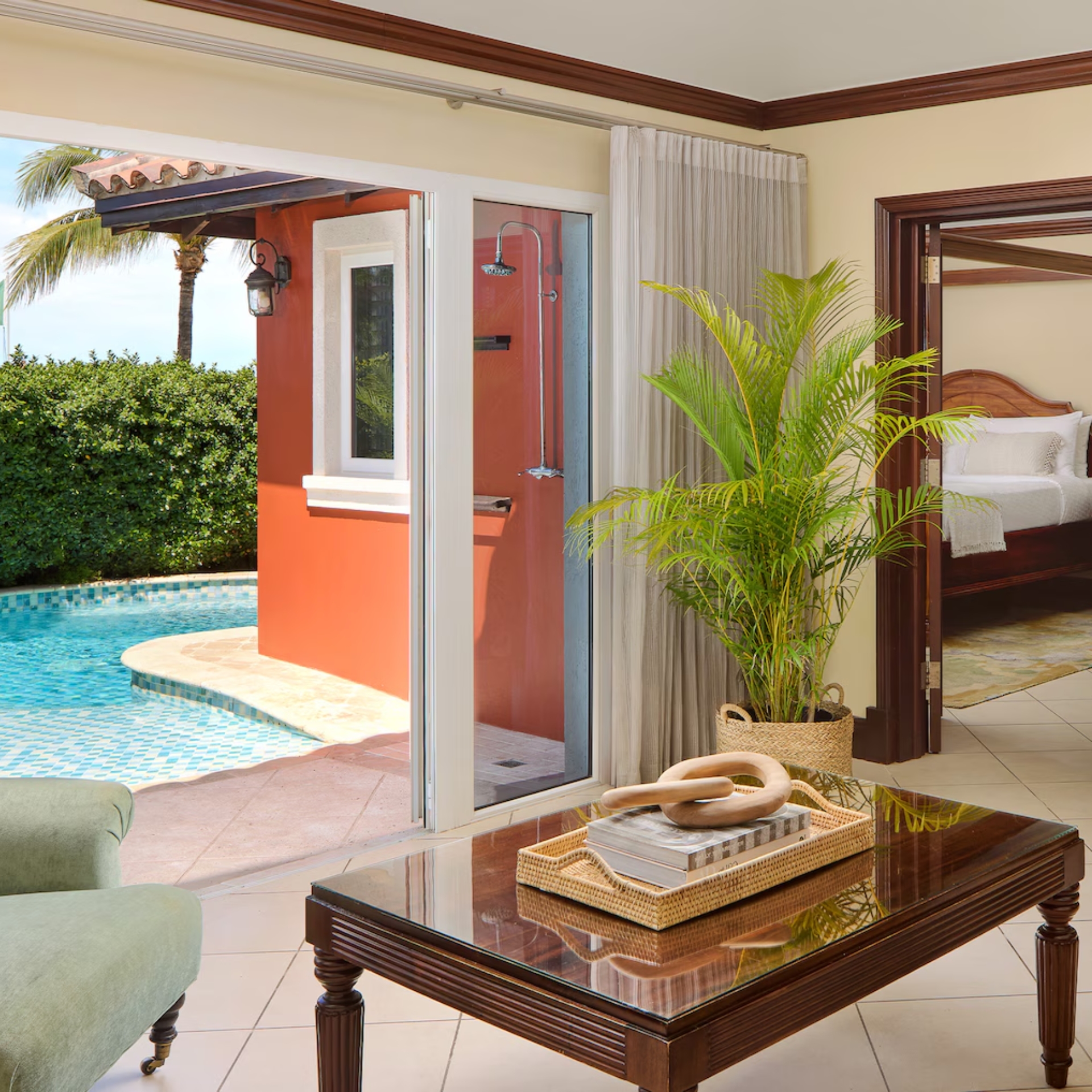 Sandals Grande Antigua 777 Beachside Butler Villa Living Room