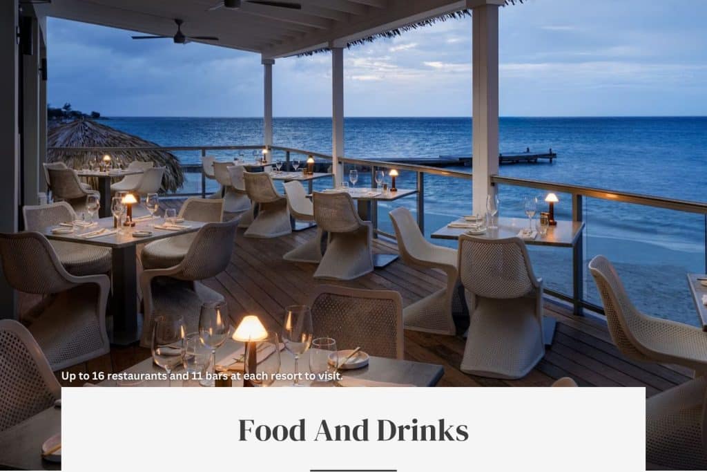 Food And Drinks Included