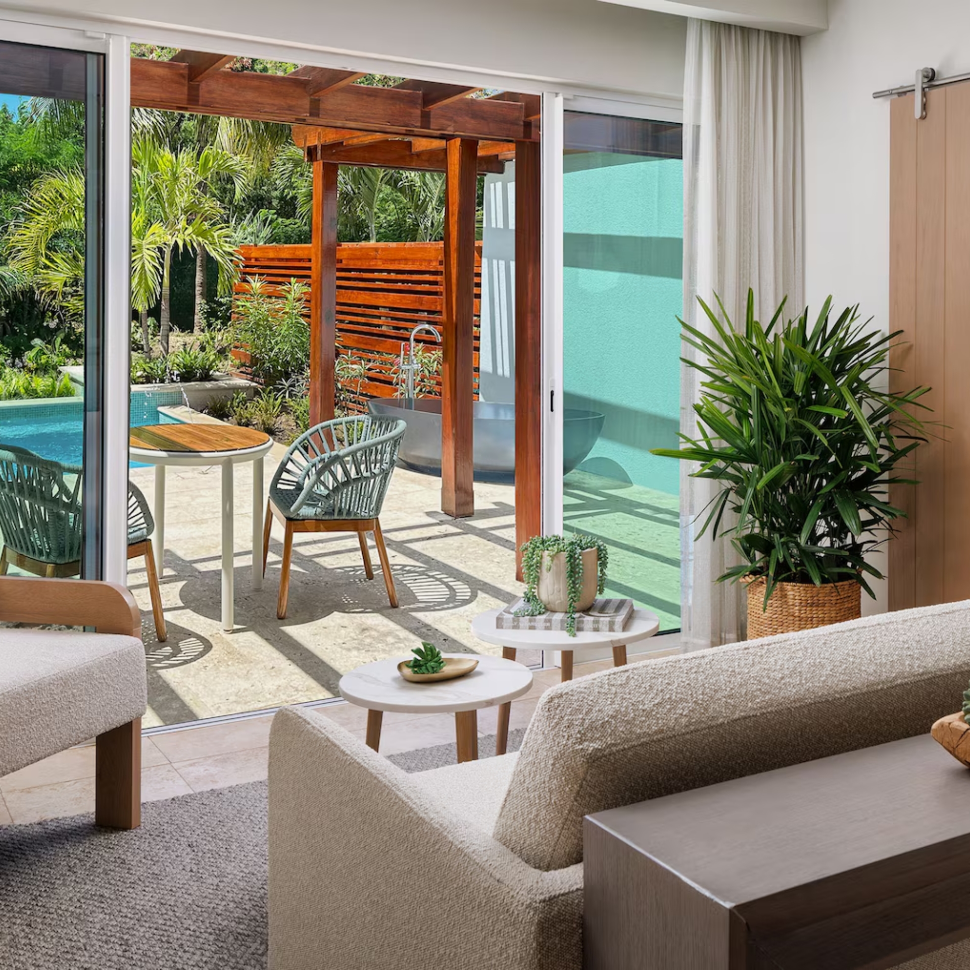 Sandals Saint Vincent 777 Butler Villa Living Room