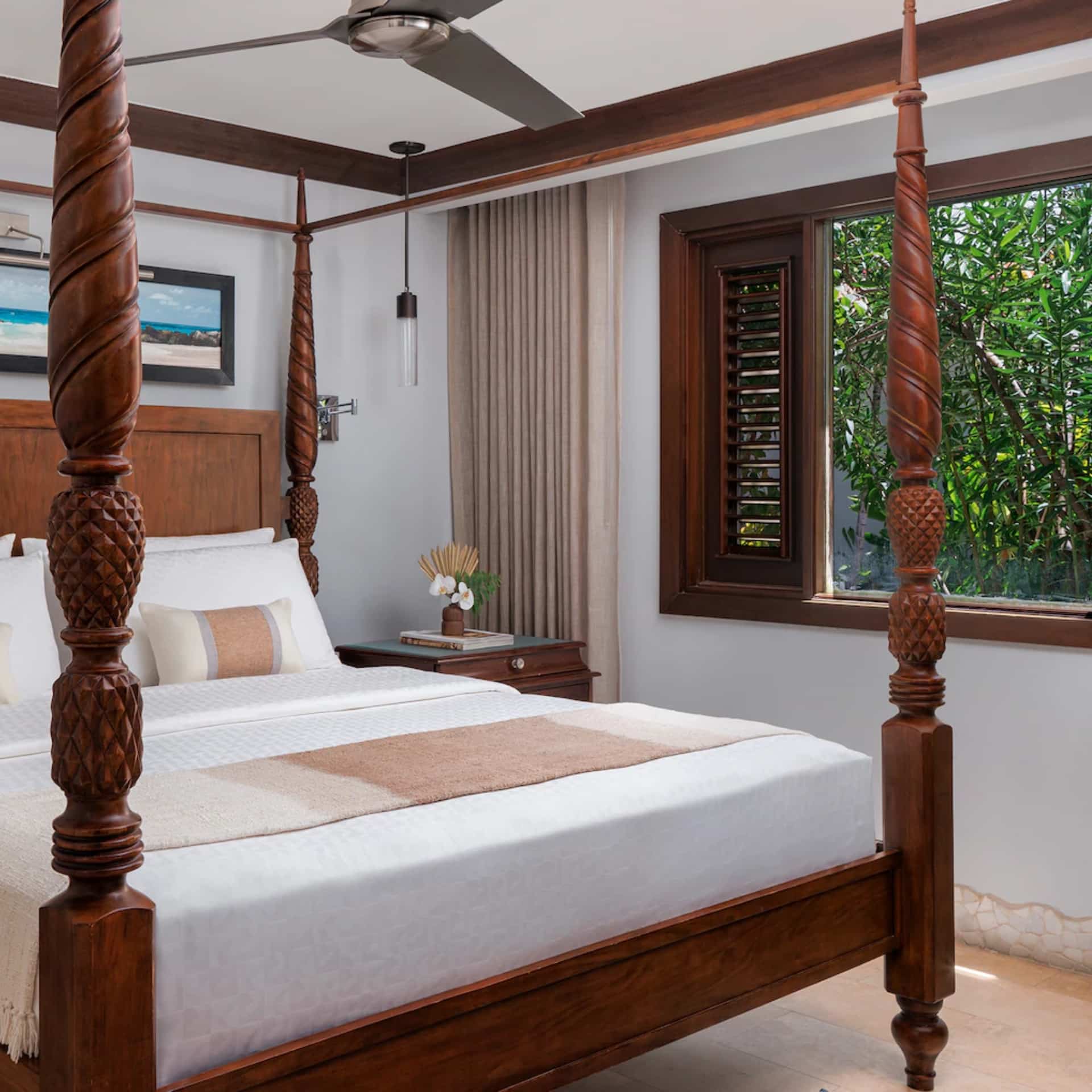 Sandals Barbados 777 Crystal Lagoon Butler Suite Bed Room