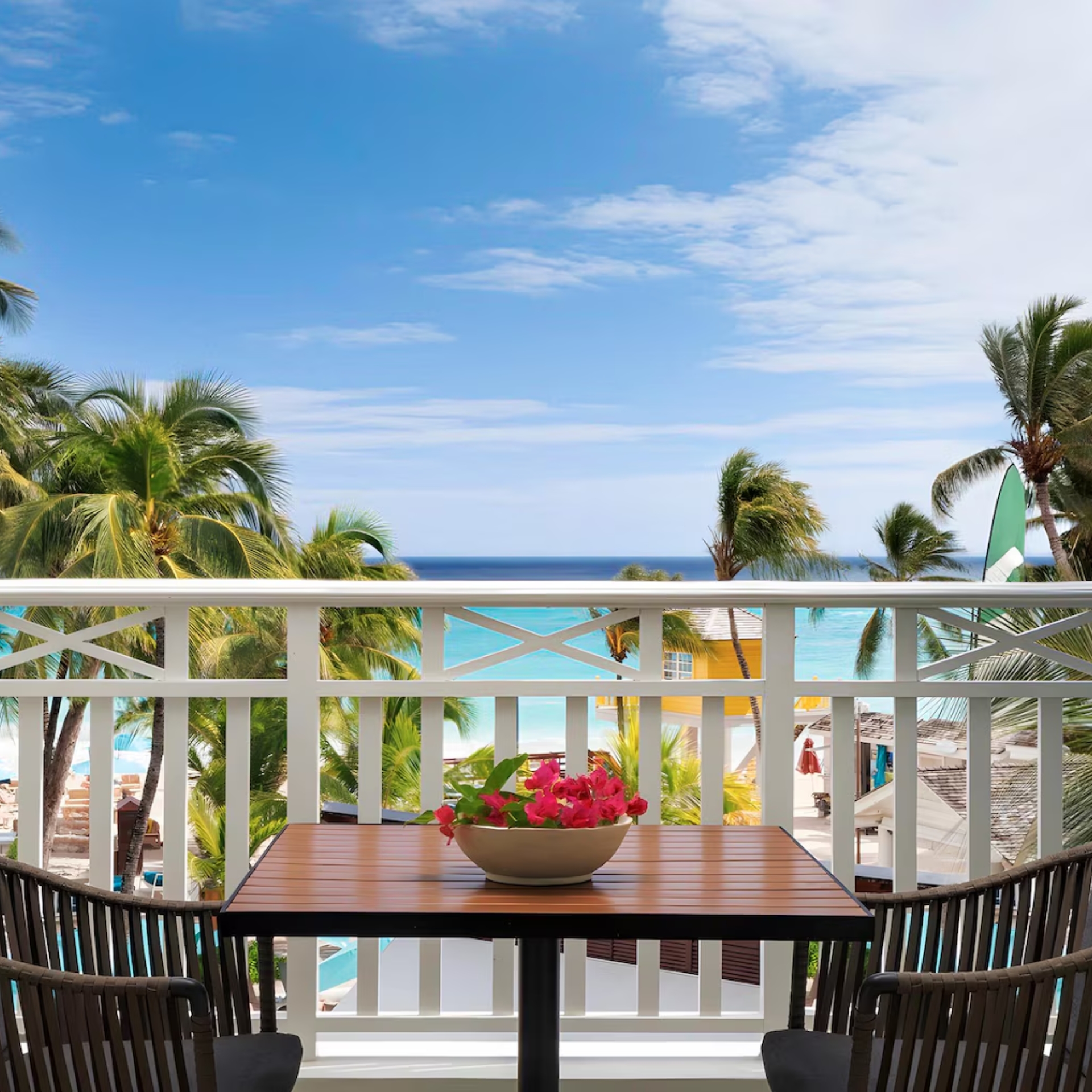 Sandals Barbados 777 Beachfront Honeymoon Club Balcony