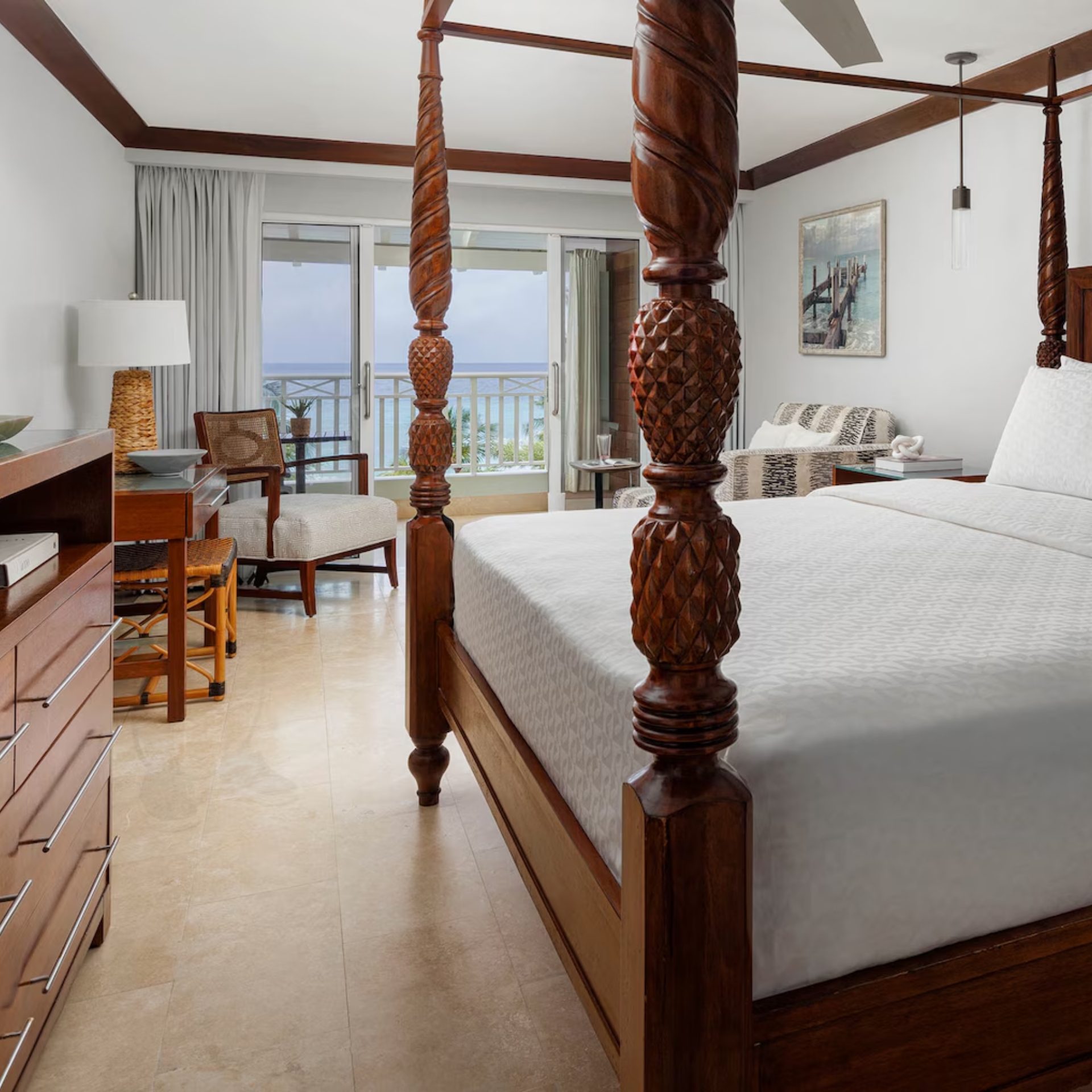 Sandals Barbados 777 Beachfront Honeymoon Club Bedroom