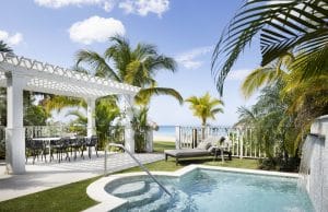 Patio the Firesky Villa at Beaches Negril