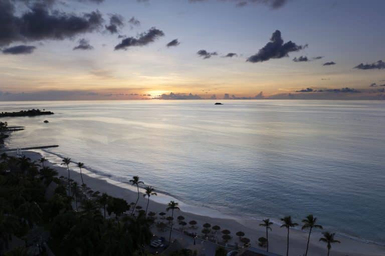 Sandals Grande Antigua sunset