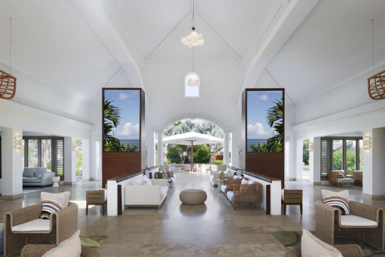 Sandals Royal Barbados lobby
