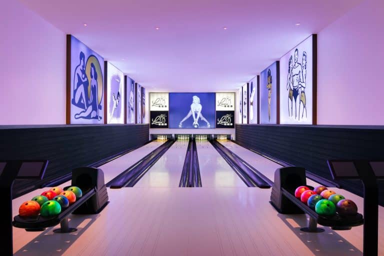 Sandals Royal Barbados bowling alley