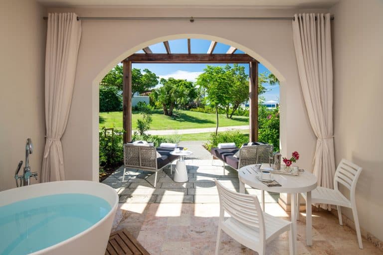 Sandals Royal Curacao room patio