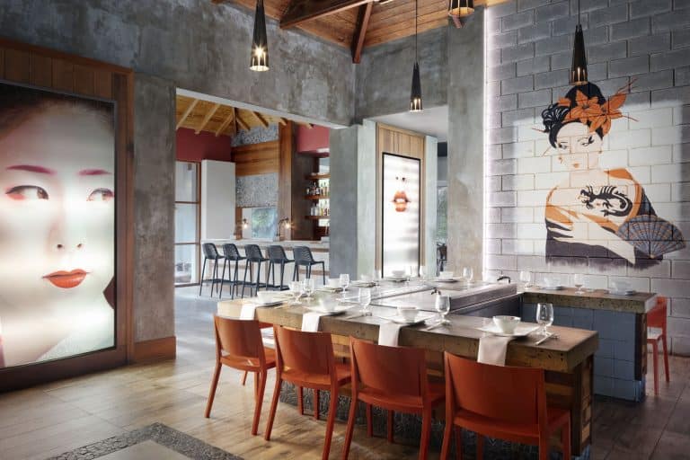 Sandals Grande St Lucian Kimonos restaurant