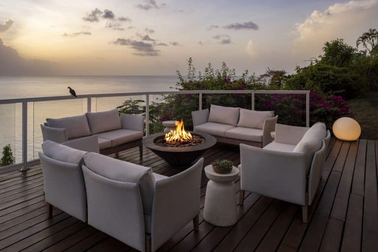 Sandals Regency La Toc fire pit
