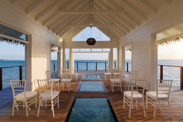 Sandals South Coast overwater chapel
