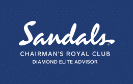 Sandals Chairman's Royal Club Diamond Elite - top 1% of all advisors